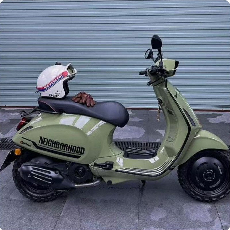 Model Kit Vespa - 오토바이 페달 어셈블리 후방 승객 발판