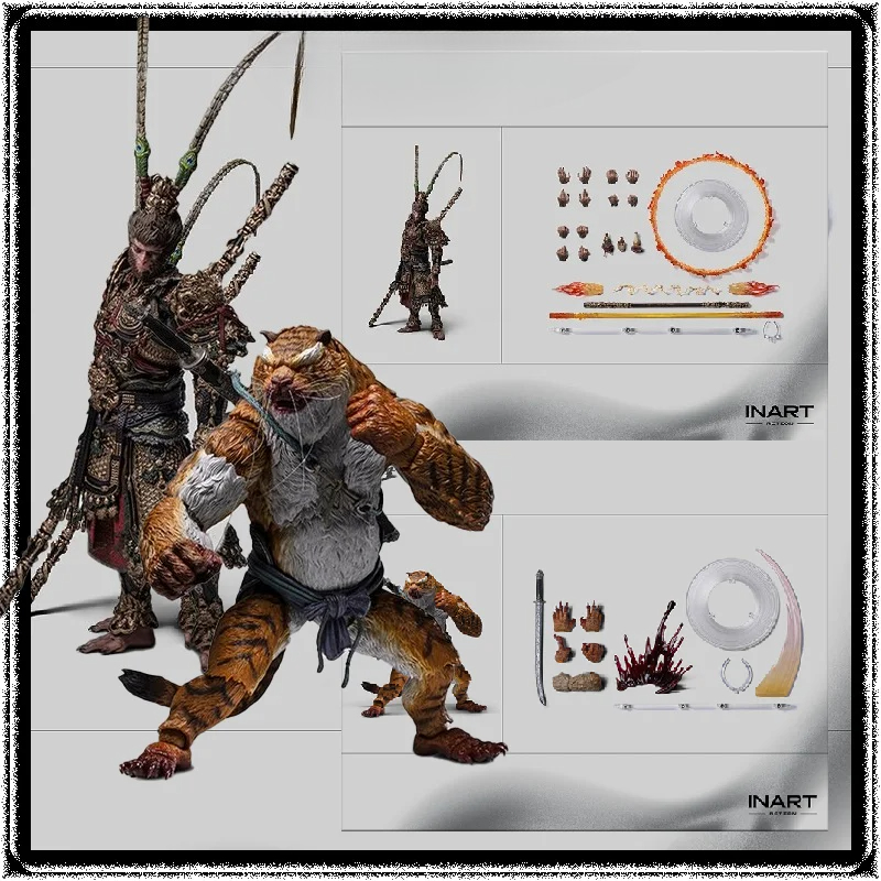 Model Kit Wukong - 새로운 INART 액션 - 블랙 미스:
