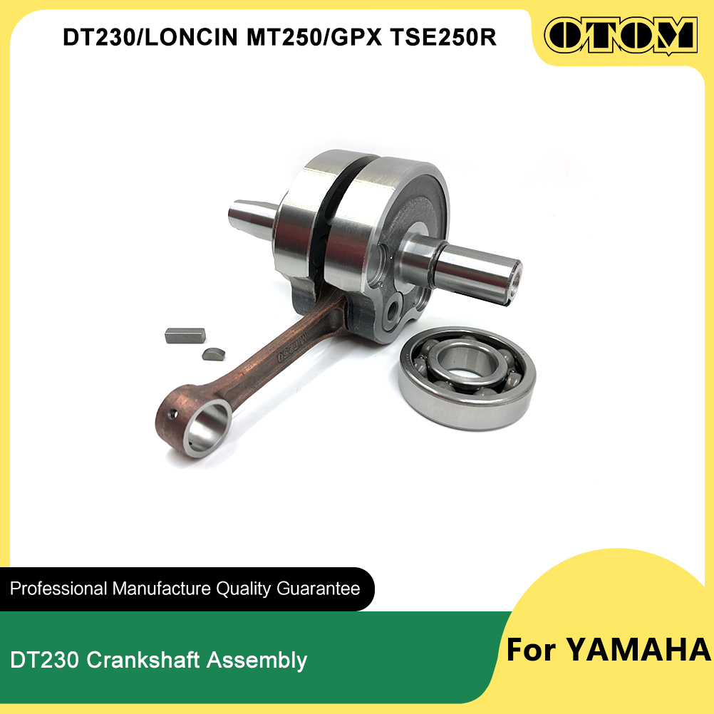 Model Kit Engine - OTOM DT230 MT250 오토바이 크랭크축 커넥팅