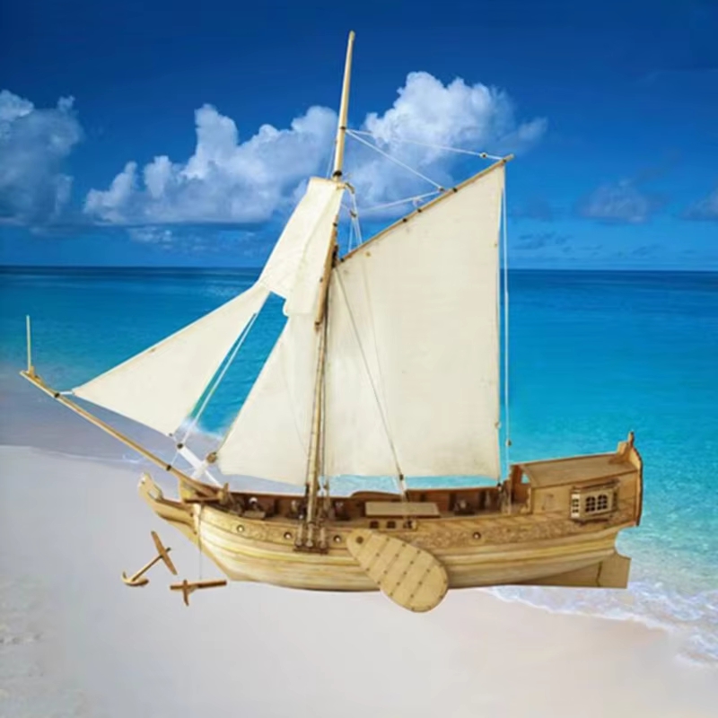Model Kit Yacht - 나무 조립 모델 키트 클래식 범선