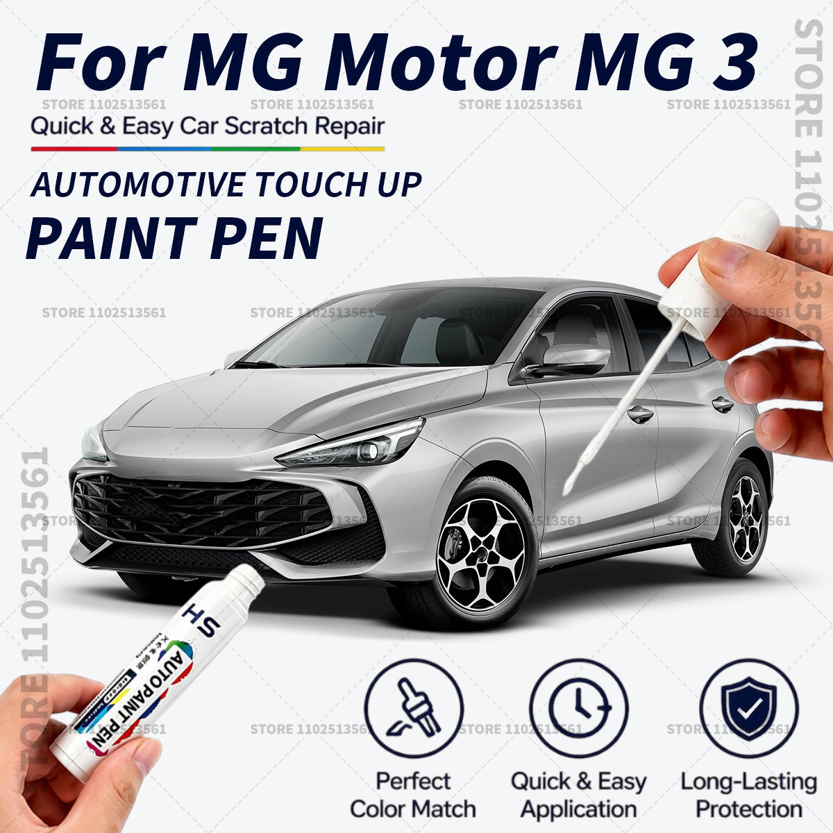 Paint Model Kit - 2011-2026 MG 모터 MG 3 터치업