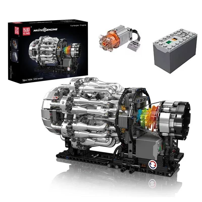 몰드 킹 10216 터보제트 엔진 모델 블록 - 121 - Model Kit Engine 리뷰 및 가격