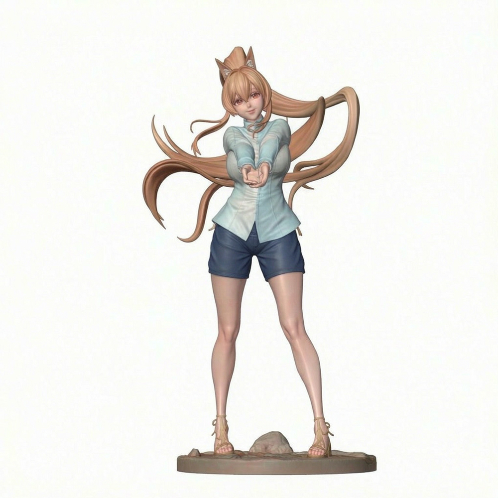 판타지 고양이 귀를 가진 소녀 미니어처 키트 1/24, - Model Kit Fantasy 리뷰 및 가격
