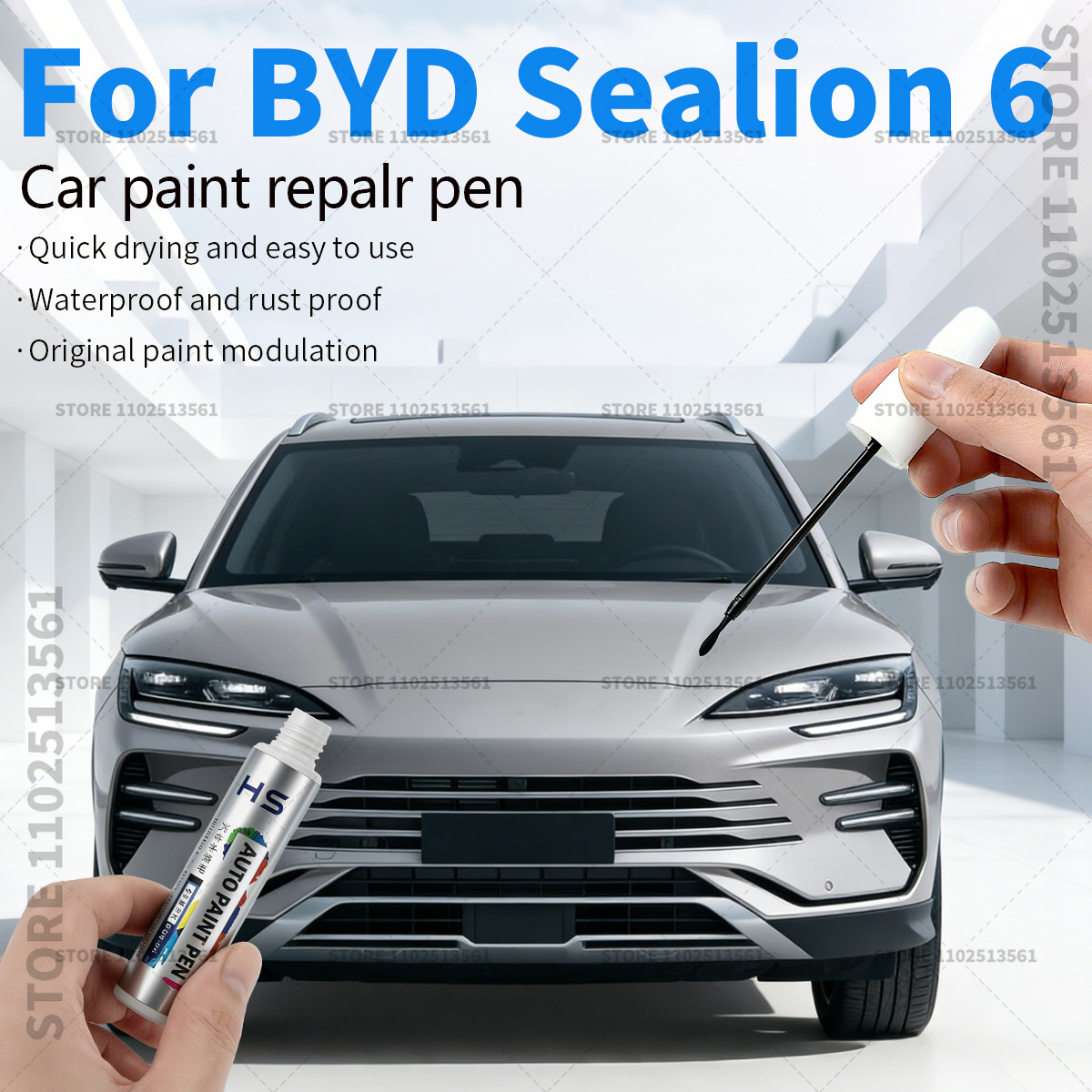 페인트 리페어 펜 터치업 스크래치 제거제 DIY 자동차 - Paint Model Kit 리뷰 및 가격