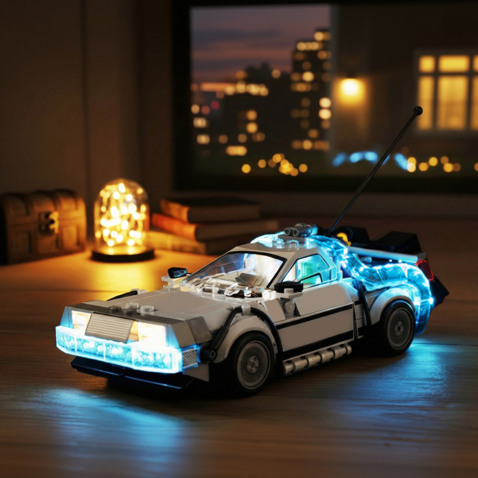 백 투 더 퓨처 델로리안의 레고 타임머신용 LED 조명 - Model Kit Fantasy 리뷰 및 가격