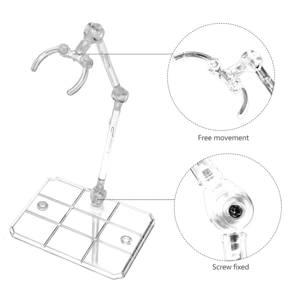 투명 액션 피규어 스탠드, 조립식 액션 피규어 디스플레 - Model Kit Eva 리뷰 및 가격