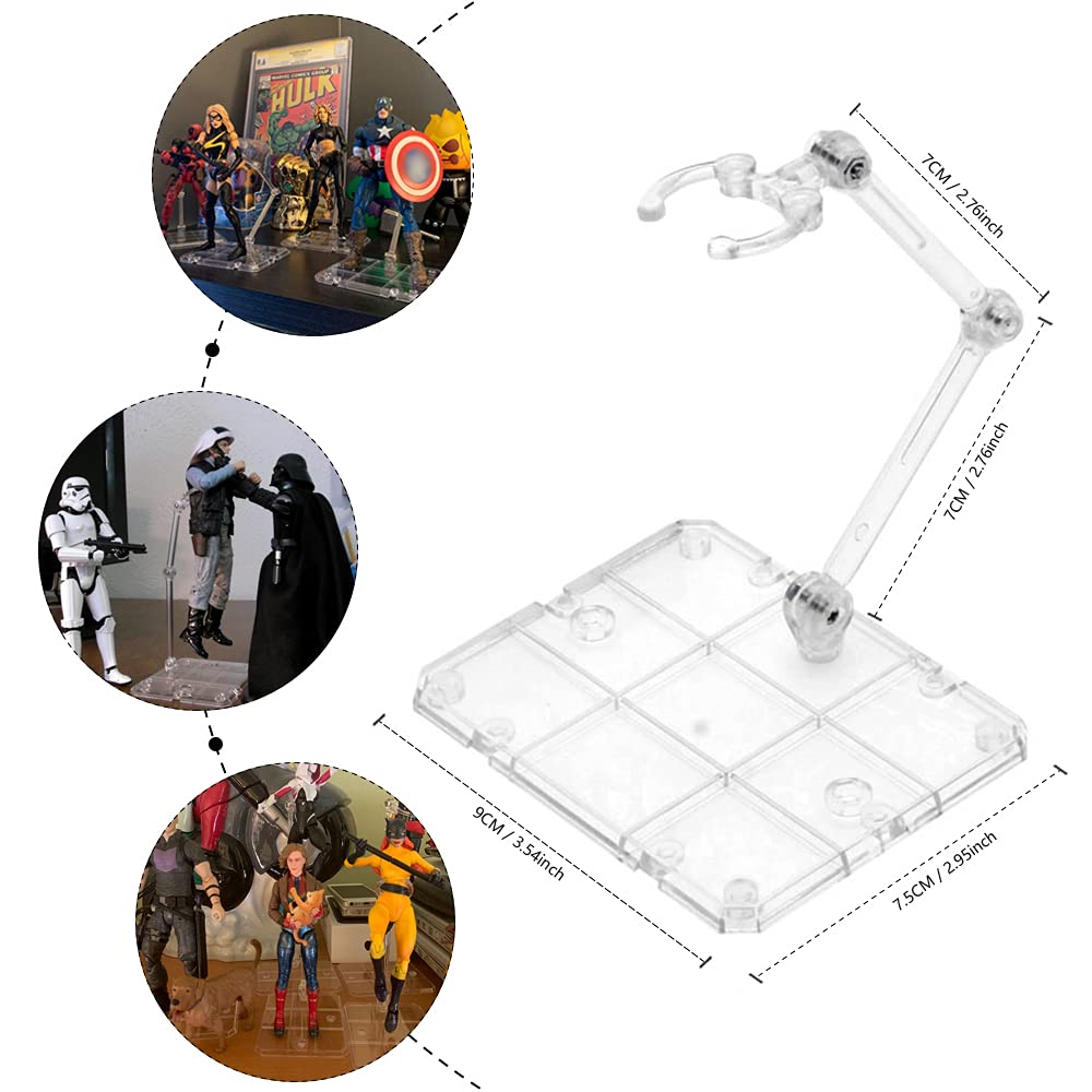 투명 액션 피규어 스탠드, 조립식 액션 피규어 디스플레 - Model Kit Eva 리뷰 및 가격